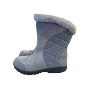⭐️ Women’s Columbia Ice Maiden ll Gray Winter Snow Boots Size 12